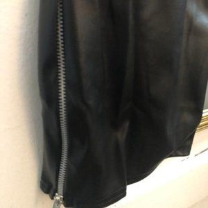 Black Zippered Women's Pants